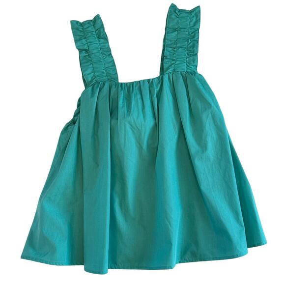 Pleat Holly‎ Top NWT teal size 7 - Picture 4 of 4